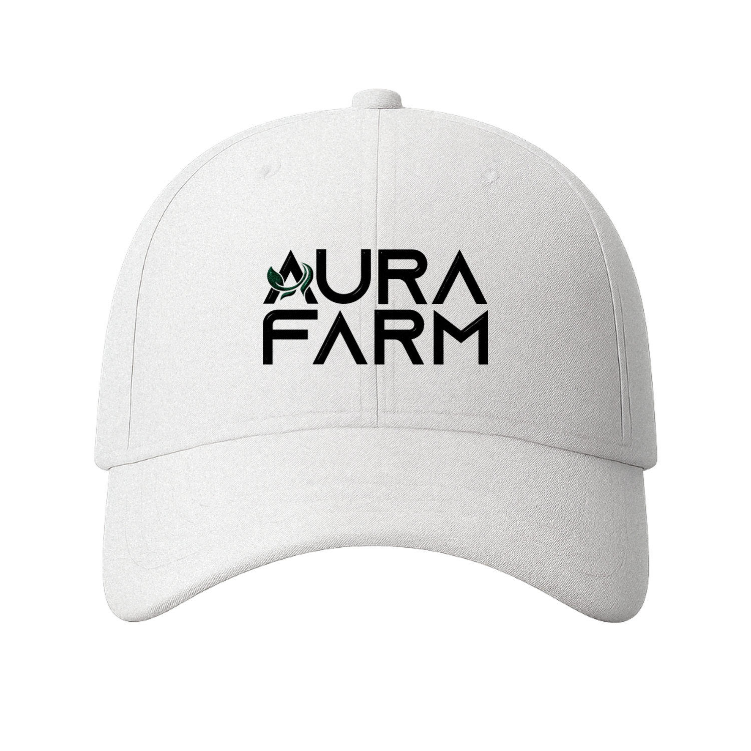 Aura Farm | White | Classic Hat