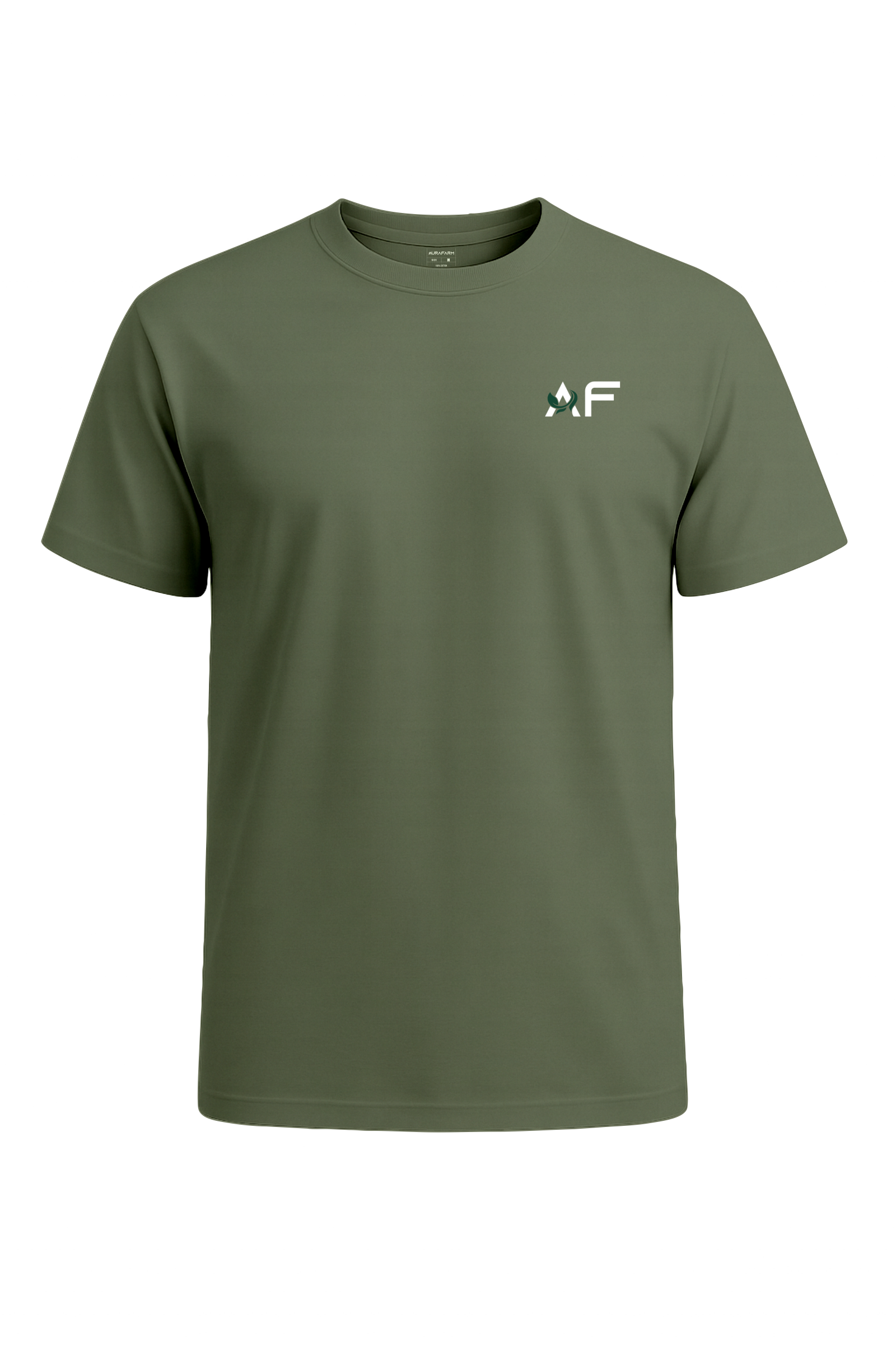 Aura Farm Classic Tee - Military Green