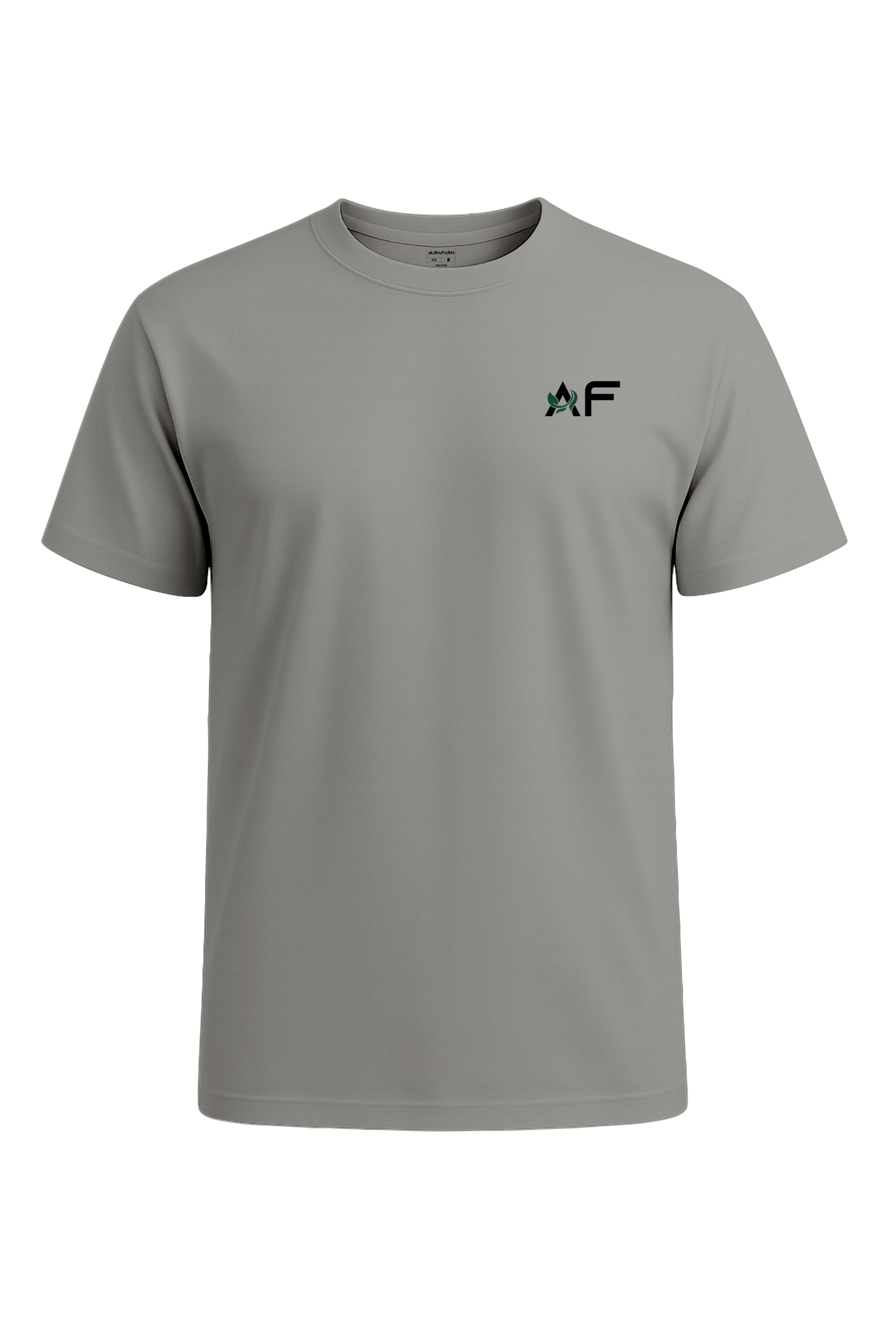 Aura Farm Classic Tee - Stone Gray