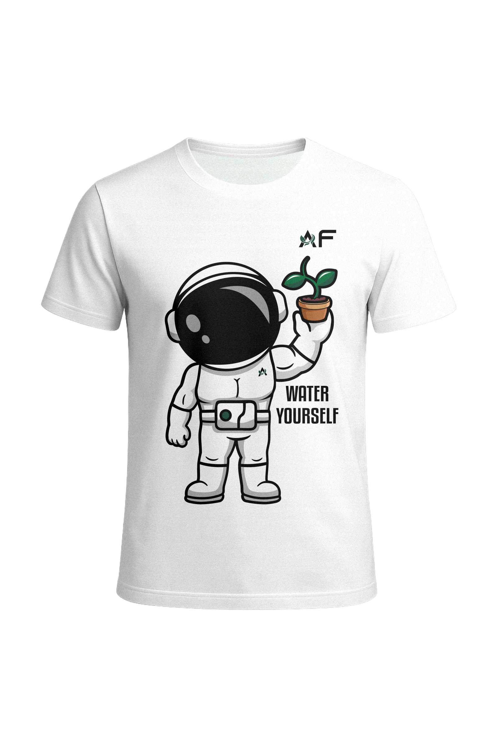 Astronaut Water Yourself | Aura Farm Tee